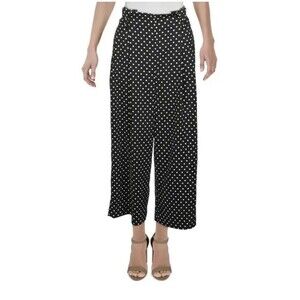 Laundry By Shelli Segal Women's Pants Wide Leg Black Size 8